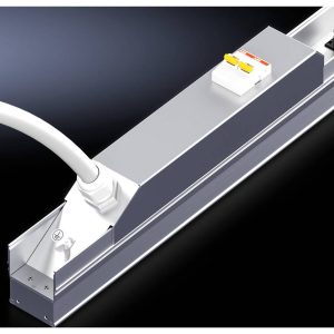 Rittal 7859090 19 inch Spanningsrail voor patchkast Aluminium profiel Aluminium (geëloxeerd) Rittal 7859090 19 inch Spanningsrail voor patchkast Aluminium profiel Aluminium (geëloxeerd)