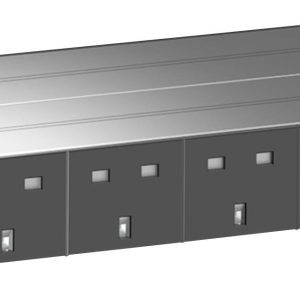 Rittal DK 7979.801 7979801 Rack-stroomverdeler Rittal DK 7979.801 7979801 Rack-stroomverdeler
