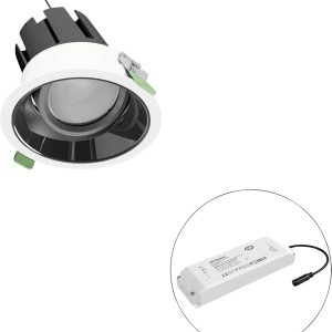 EVN F04R09SM3840L38P F04R09SM3840L38P LED-plafondspot EVN F04R09SM3840L38P F04R09SM3840L38P LED-plafondspot