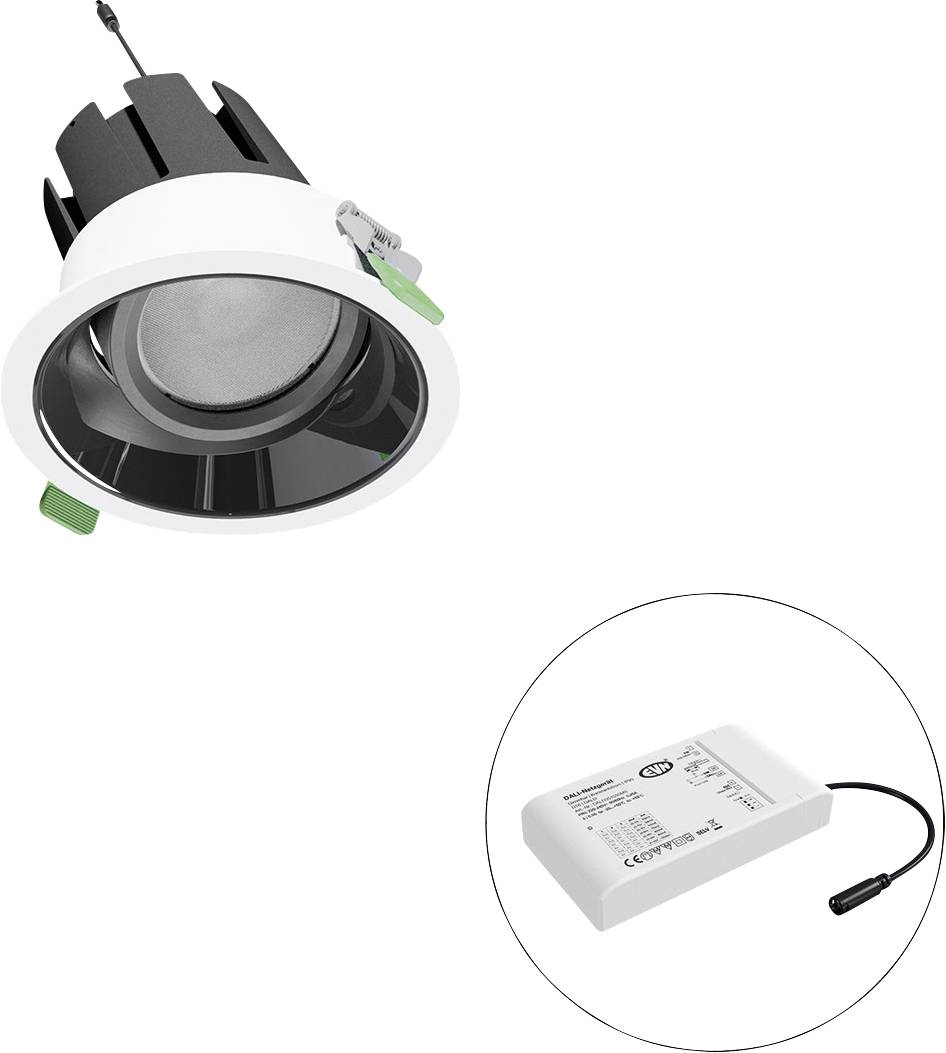 EVN F04R09SM3840L55D F04R09SM3840L55D LED-plafondspot