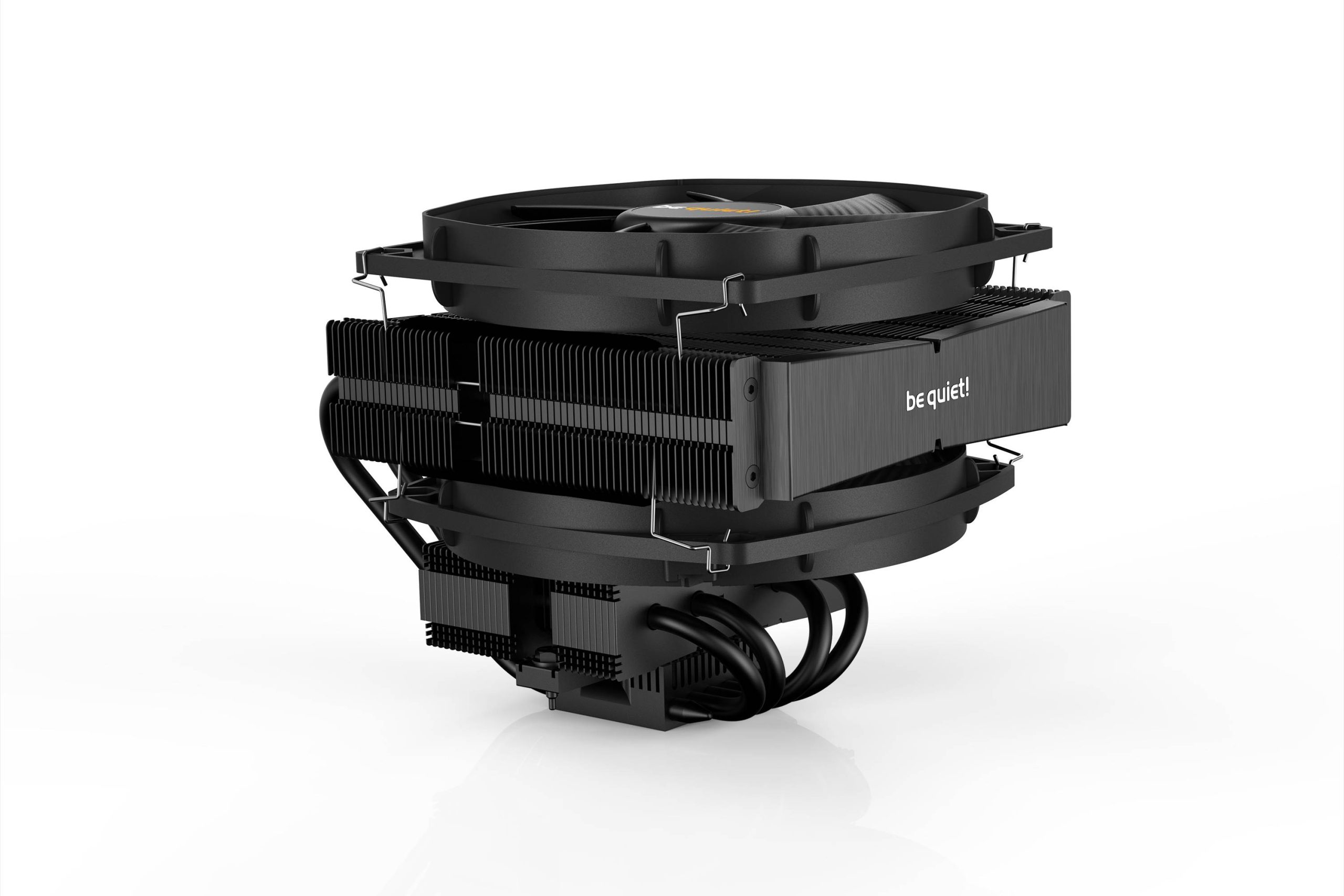 BeQuiet DARK ROCK TF 2 CPU-koellichaam met ventilator Zwart (b x h x d) 140 x 134 x 163 mm Dubbele ventilator, Incl. war