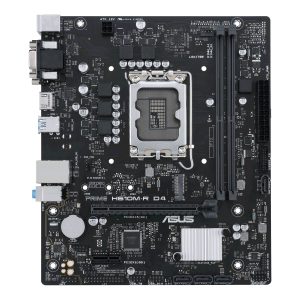 Asus PRIME H610M-R D4 Moederbord Socket Intel LGA 1700 Vormfactor Micro-ATX Moederbord chipset Intel® H610