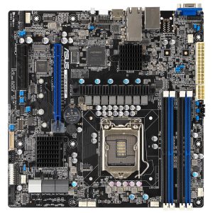Asus P12R-M/10G-2T Moederbord Socket Intel LGA 1200 Vormfactor Micro-ATX Moederbord chipset Intel® C252
