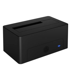 ICY BOX IB-1121-U3, DockingStation für 1x 2.5″/3.5″ SATA I/II/III, USB 3.2 Gen 1, Netzt. SATA III SATA Harde schijf-dock ICY BOX IB-1121-U3, DockingStation für 1x 2.5″/3.5″ SATA I/II/III, USB 3.2 Gen 1, Netzt. SATA III SATA Harde schijf-dock