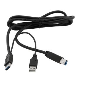Tandberg Data 1021742 USB-kabel USB 3.2 Gen1 USB-A stekker, USB-A stekker, USB-B stekker 1.50 m Zwart Tandberg Data 1021742 USB-kabel USB 3.2 Gen1 USB-A stekker, USB-A stekker, USB-B stekker 1.50 m Zwart
