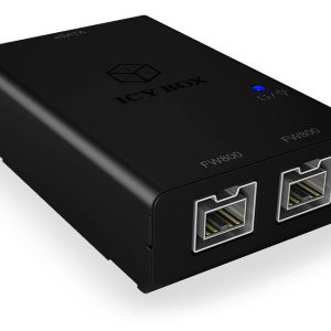 ICY BOX IB-AC547, Adapter für FireWire 800 (Host PC) zu eSATA Laufwerk, 2. FireWire Ansc Interface-converter [2x FireWir ICY BOX IB-AC547, Adapter für FireWire 800 (Host PC) zu eSATA Laufwerk, 2. FireWire Ansc Interface-converter [2x FireWir