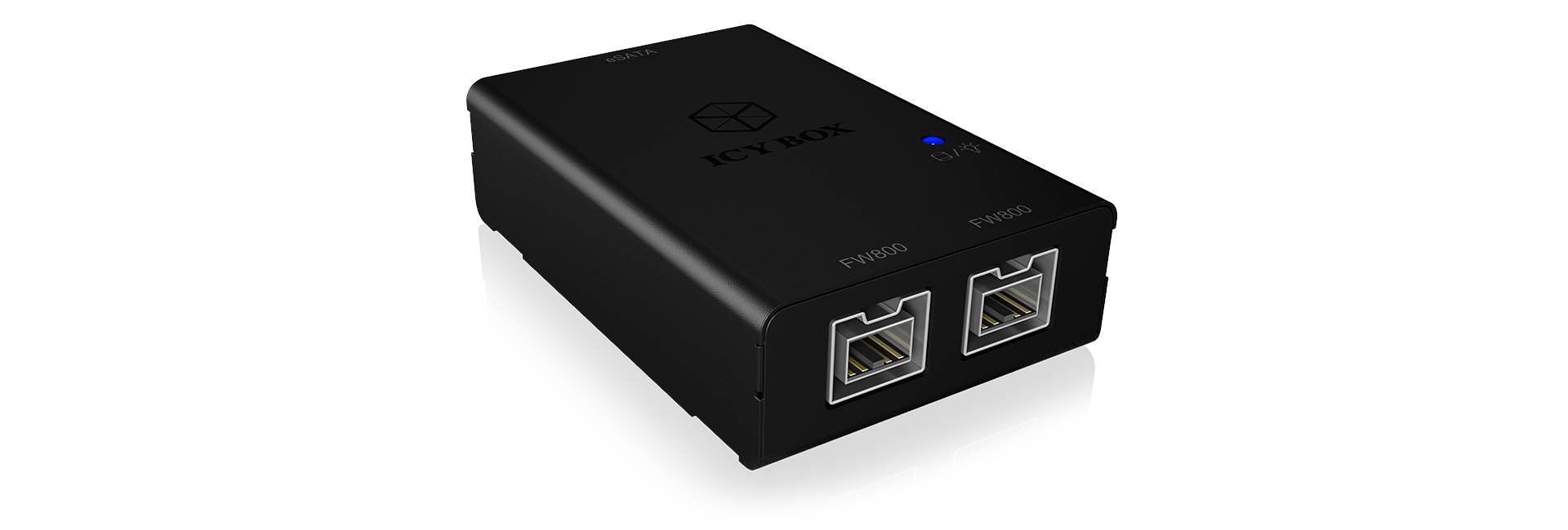 ICY BOX IB-AC547, Adapter für FireWire 800 (Host PC) zu eSATA Laufwerk, 2. FireWire Ansc Interface-converter [2x FireWir