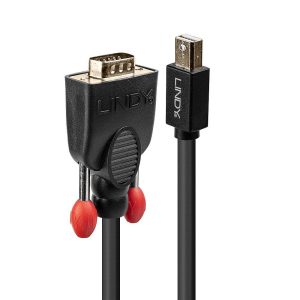 LINDY VGA Adapter [1x VGA-stekker – 1x Mini-DisplayPort bus] 41960 0.5 m