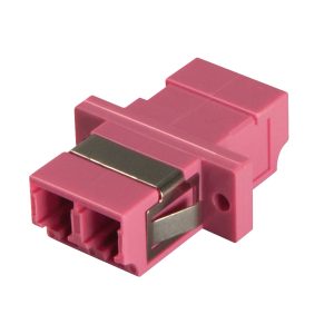 LINDY 70459 Adapter voor glasvezelkabels Pink 1 stuk(s)