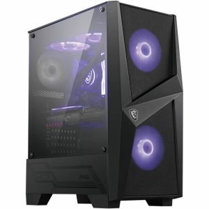Micro Star International Computer MAG Forge 100M Midi-tower PC-behuizing Zwart, Transparant Micro Star International Computer MAG Forge 100M Midi-tower PC-behuizing Zwart, Transparant