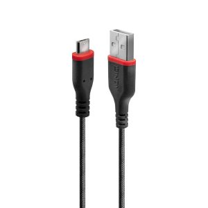 LINDY 36736 USB-kabel USB 2.0 USB-A stekker, USB-mini-B stekker 0.50 m Zwart LINDY 36736 USB-kabel USB 2.0 USB-A stekker, USB-mini-B stekker 0.50 m Zwart