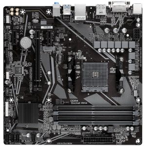 Gigabyte A520M DS3H (rev. 1.x) Moederbord Socket AMD AM4 Vormfactor Micro-ATX Moederbord chipset AMD® A520 Gigabyte A520M DS3H (rev. 1.x) Moederbord Socket AMD AM4 Vormfactor Micro-ATX Moederbord chipset AMD® A520