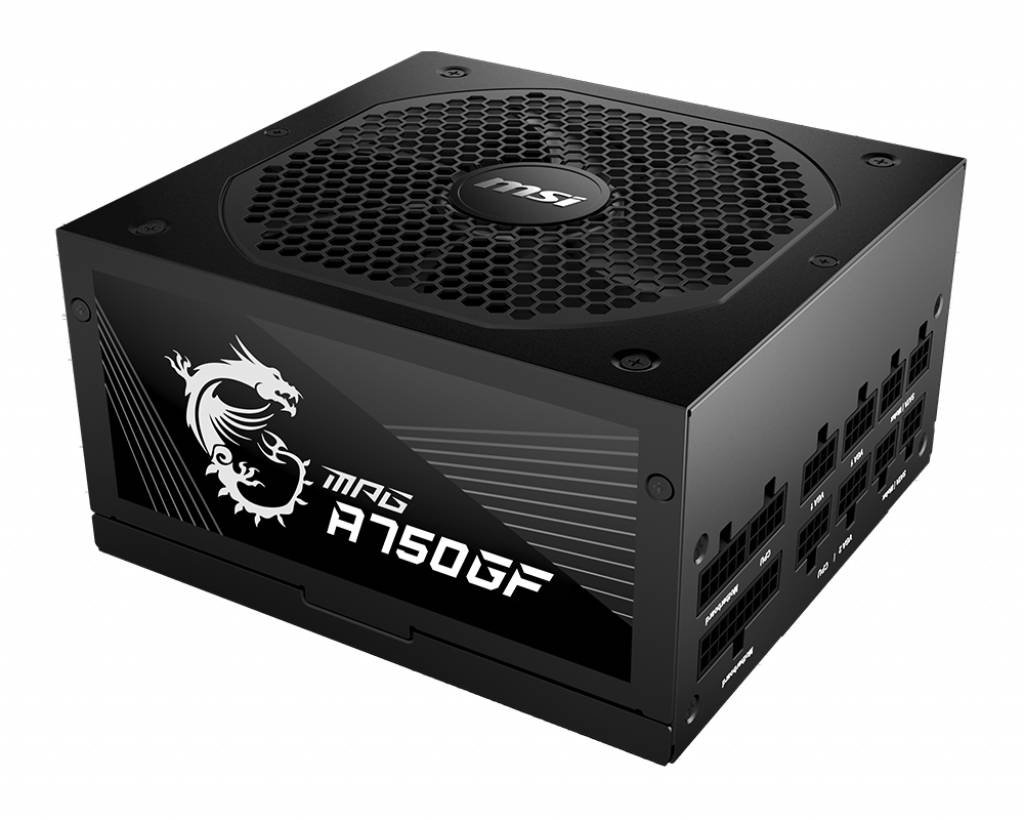 MSI MPG A750GF PC-netvoeding 750 W 80 Plus Gold
