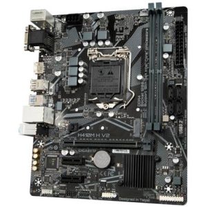 Gigabyte H410M H V2 Moederbord Socket Intel LGA 1200 Vormfactor Micro-ATX Moederbord chipset Intel® H410