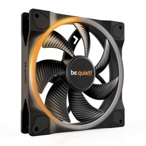 BeQuiet Light Wings PC-ventilator Zwart (b x h x d) 140 x 25 x 140 mm Incl. LED-verlichting BeQuiet Light Wings PC-ventilator Zwart (b x h x d) 140 x 25 x 140 mm Incl. LED-verlichting