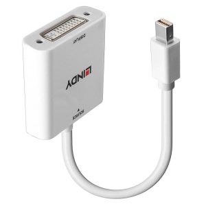 LINDY Monitor Adapter [1x Mini-DisplayPort stekker – 1x DVI] 38318 0.18 m