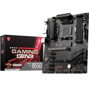 Micro Star International Computer B550 GAMING GEN3 Moederbord Socket AMD AM4 Vormfactor ATX Moederbord chipset AMD® B550