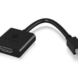 ICY BOX Monitor Adapter [1x Mini-DisplayPort stekker – 1x HDMI-bus] IB-AC538a, Mini DP™ 1.1 zu HDMI® (1.3) Adapter 1920x