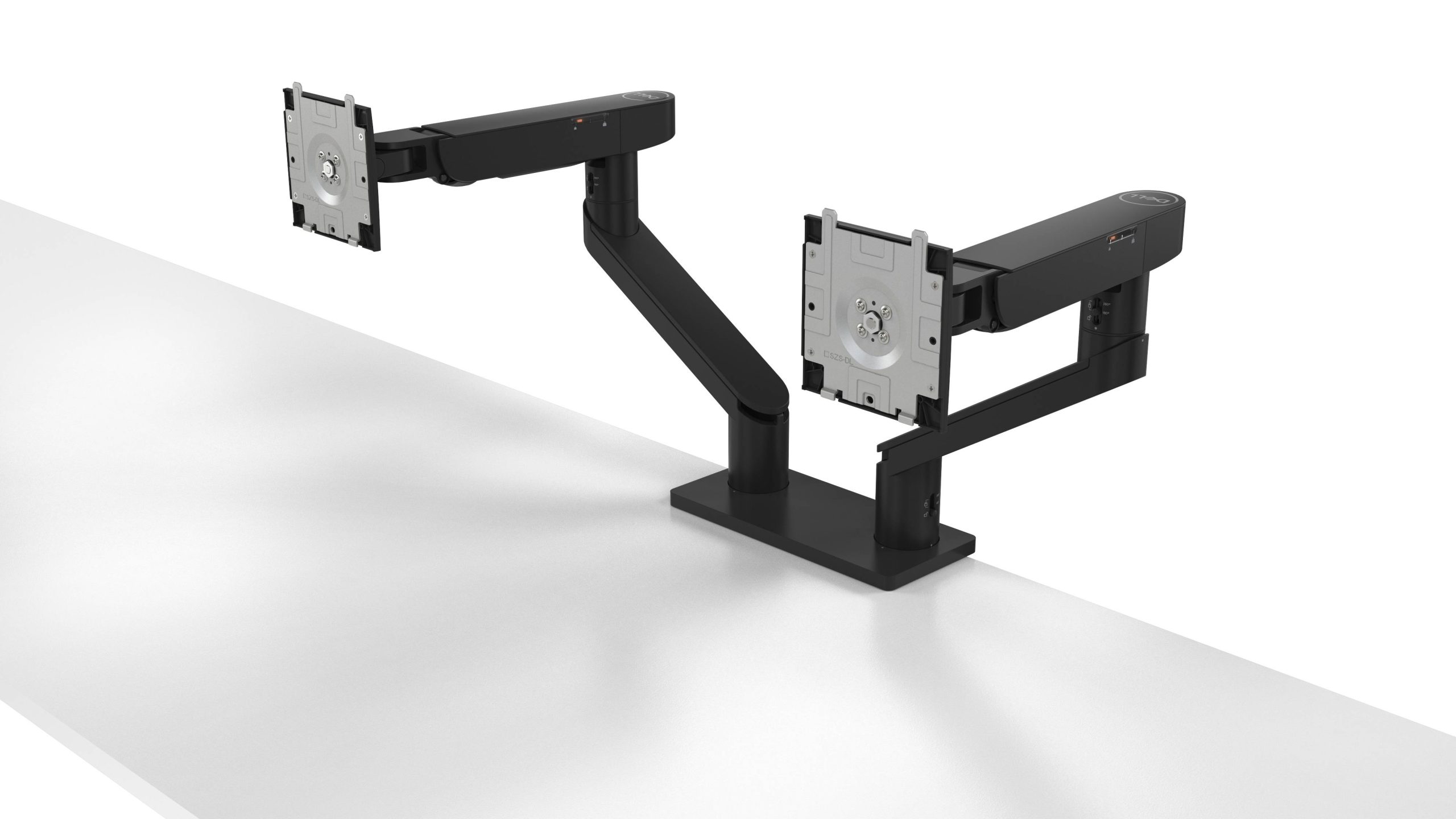 Dell Dell Monitorarm für zwei Bildschirme – MDA20 Monitorbeugel Aantal monteerbare displays: 1 Display(s) 68,6 cm (27")