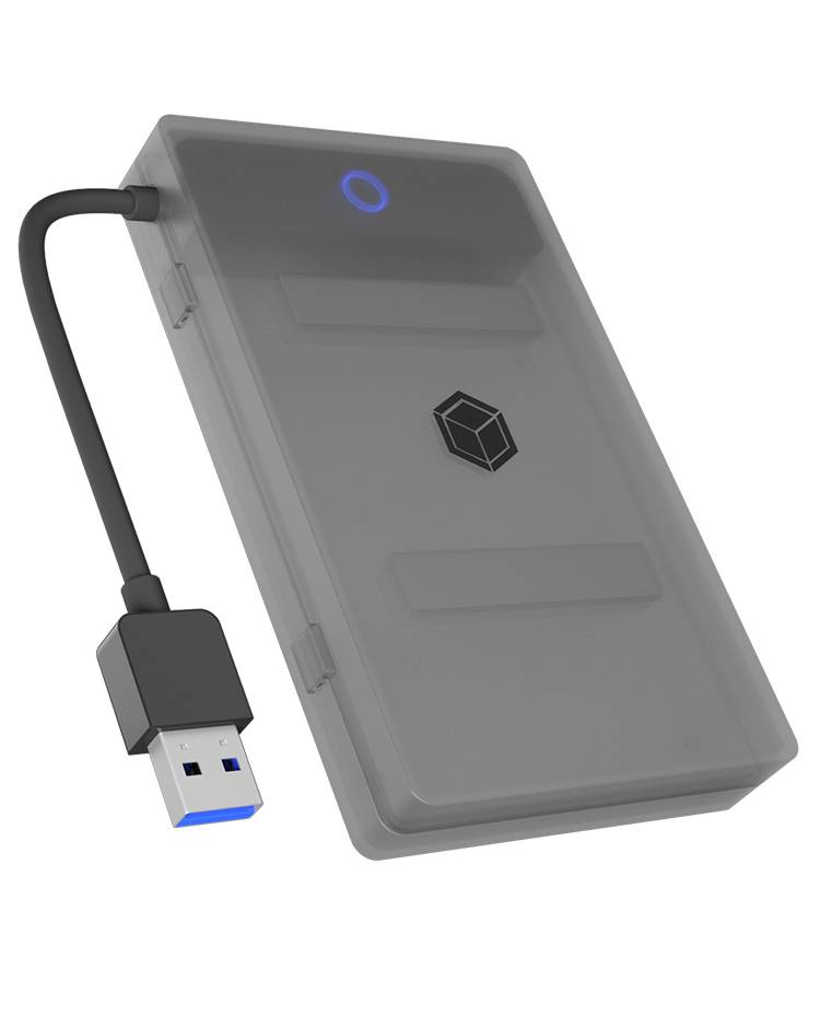 ICY BOX 60979 2,5" harde schijf behuizing 2.5 inch USB-A 3.2 Gen 1