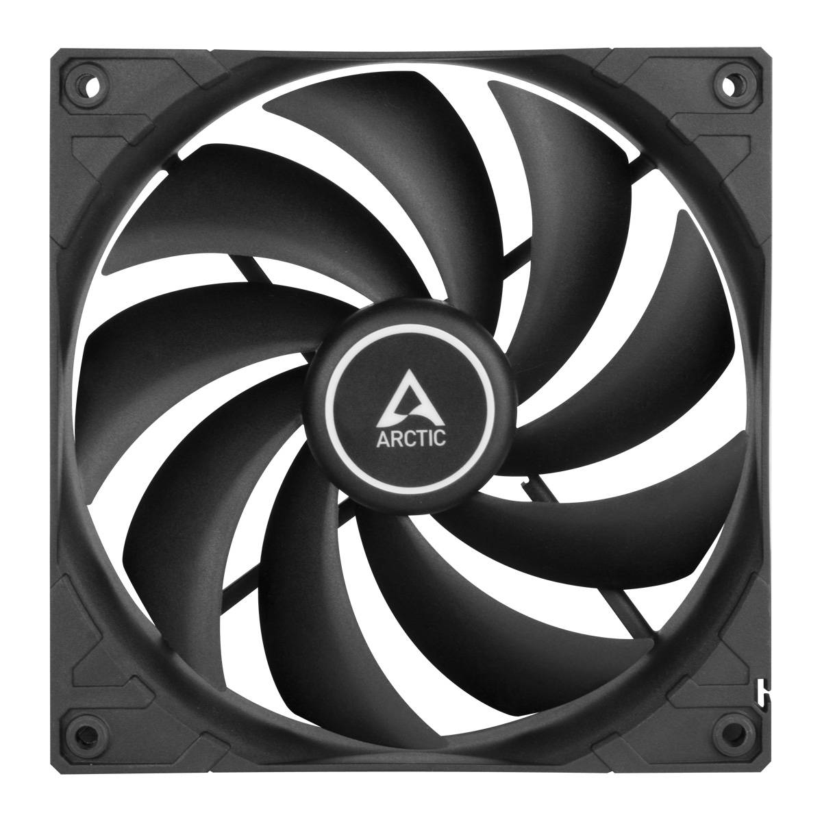 Arctic F14 PC-ventilator Zwart (b x h x d) 140 x 27 x 140 mm