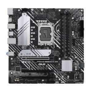 Asustek Computer PRIME B660M-A D4-CSM Moederbord Socket Intel LGA 1700 Vormfactor Micro-ATX Moederbord chipset Intel® B6