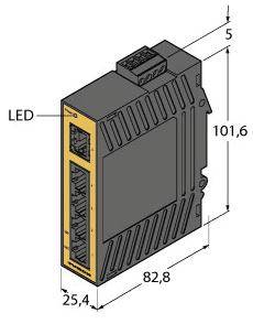 Turck SE20-84X-RJ522 U3-10852 Industrial Ethernet Switch
