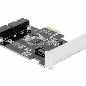 Delock USB 3.2 Gen 1 (USB 3.0) Adapter [1x PCIe – 2x USB 3.2 Gen 1 (USB 3.0)] 90387 0 mm