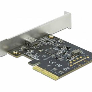 Delock 89036 1 poort USB-C 3.1 Gen2-interfacekaart USB-C PCIe x4 Delock 89036 1 poort USB-C 3.1 Gen2-interfacekaart USB-C PCIe x4