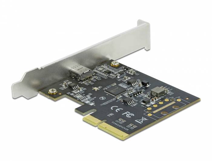 Delock 89036 1 poort USB-C 3.1 Gen2-interfacekaart USB-C PCIe x4