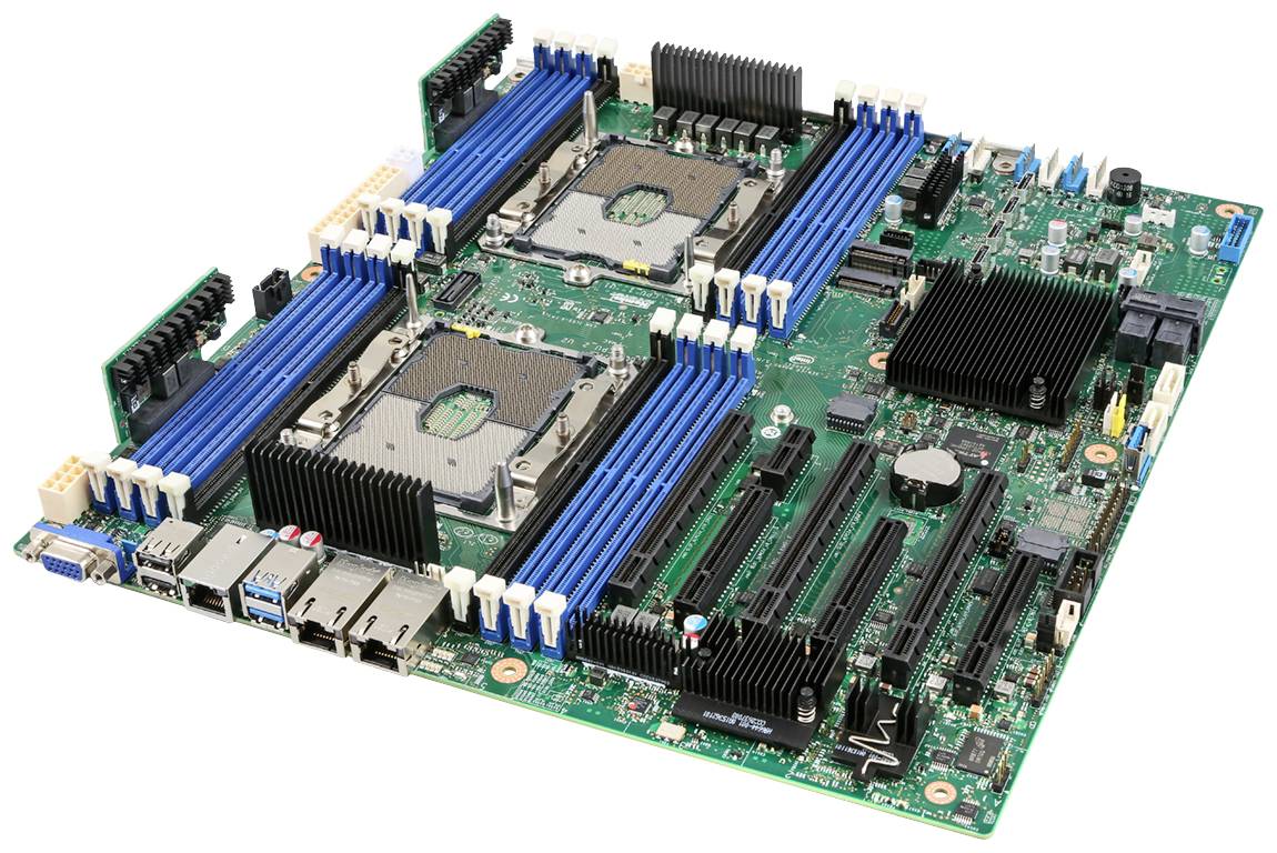 Intel S2600STQR Moederbord Socket Intel 3647, Intel 3647 Vormfactor SSI EEB