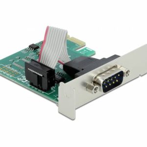 Delock 90006 1 poort Seriële interfacekaart RS232 PCIe x1 Delock 90006 1 poort Seriële interfacekaart RS232 PCIe x1