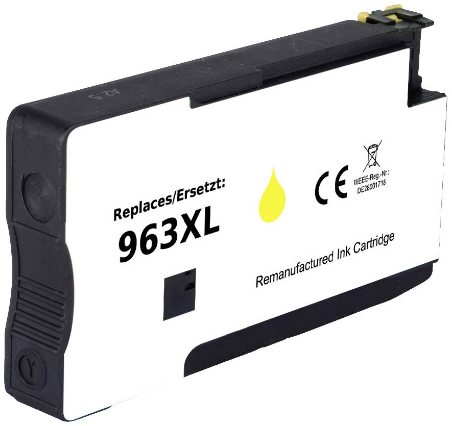 Renkforce Inktcartridge vervangt HP 963XL, 3JA29AE Compatibel Geel RF-5705440