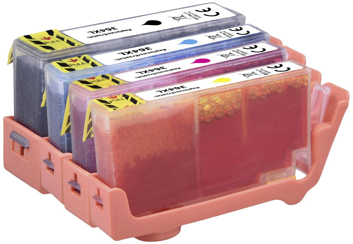 Renkforce Inktcartridge vervangt HP 364XL, N9J74AE, CN684AE, CB323EE, CB324EE, CB325EE Compatibel Zwart, Cyaan, Magenta,
