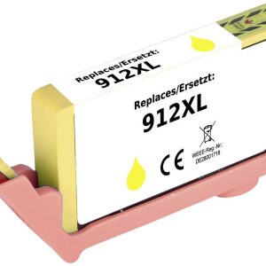 Renkforce Inktcartridge vervangt HP 912XL, 3YL83AE Compatibel Geel RF-5705452 Renkforce Inktcartridge vervangt HP 912XL, 3YL83AE Compatibel Geel RF-5705452
