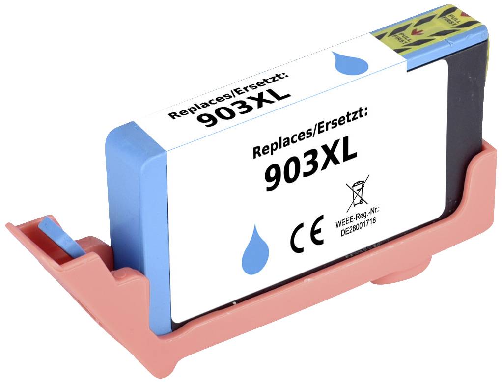 Renkforce Inktcartridge vervangt HP 903XL, T6M03AE Compatibel Cyaan RF-5705454