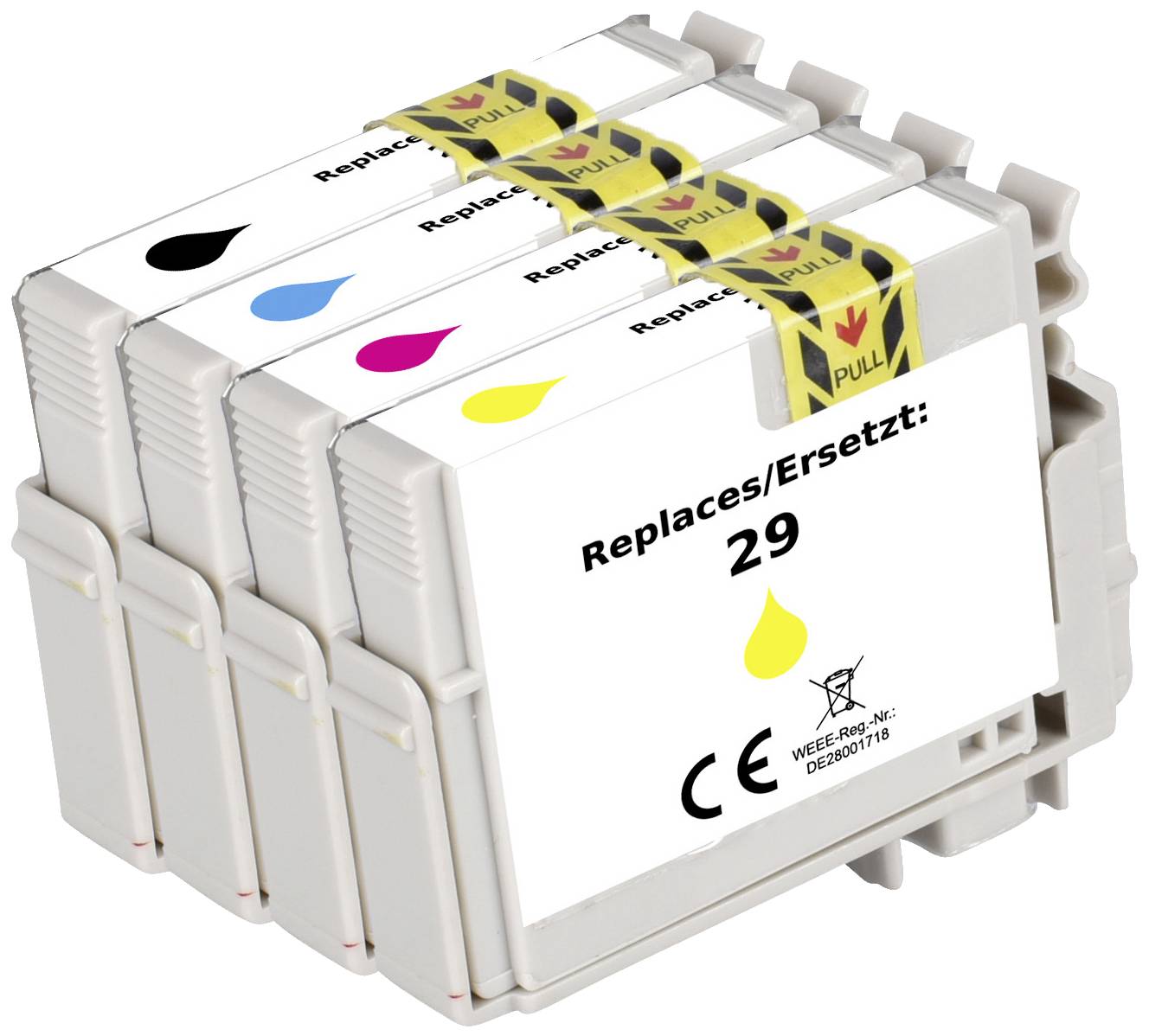 Renkforce Inktcartridge vervangt Epson 29, T2986, T2981, T2982, T2983, T2984 Compatibel Combipack Zwart, Cyaan, Magenta,