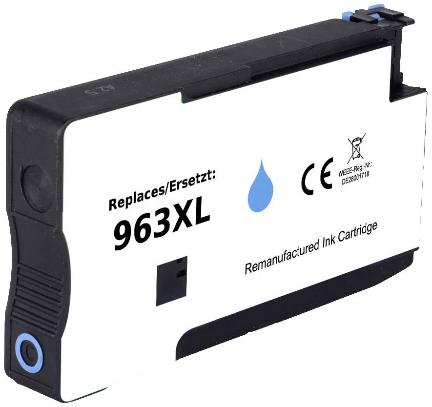 Renkforce Inktcartridge vervangt HP 963XL, 3JA27AE Compatibel Cyaan RF-5706052