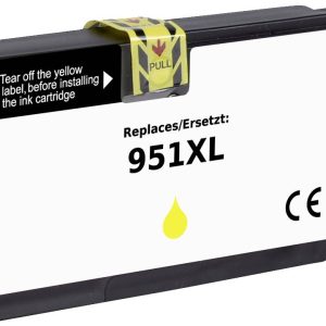 Renkforce Inktcartridge vervangt HP 951XL, CN048AE Compatibel Geel RF-5706060 Renkforce Inktcartridge vervangt HP 951XL, CN048AE Compatibel Geel RF-5706060