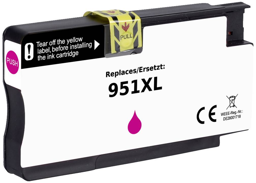 Renkforce Inktcartridge vervangt HP 951XL, CN047AE Compatibel Magenta RF-5718858