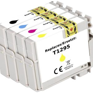 Renkforce Inktcartridge vervangt Epson T1295, T1291, T1292, T1293, T1294 Compatibel Combipack Zwart, Cyaan, Magenta, Gee