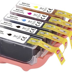 Renkforce Inktcartridge vervangt Canon PGI-525PGBK, CLI-526BK, CLI-526C, CLI-526M, CLI-526Y Compatibel Combipack Zwart,