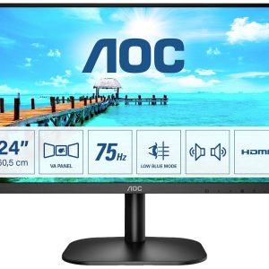AOC 24B2XDAM LED-monitor Energielabel E (A – G) 60.5 cm (23.8 inch) 1920 x 1080 Pixel 16:9 4 ms VGA, HDMI, DVI, Hoofdtel AOC 24B2XDAM LED-monitor Energielabel E (A – G) 60.5 cm (23.8 inch) 1920 x 1080 Pixel 16:9 4 ms VGA, HDMI, DVI, Hoofdtel