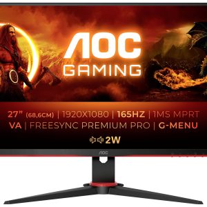 AOC 27G2SAE/BK Gaming monitor Energielabel E (A – G) 68.6 cm (27 inch) 1920 x 1080 Pixel 16:9 1 ms Hoofdtelefoon (3.5 mm AOC 27G2SAE/BK Gaming monitor Energielabel E (A – G) 68.6 cm (27 inch) 1920 x 1080 Pixel 16:9 1 ms Hoofdtelefoon (3.5 mm