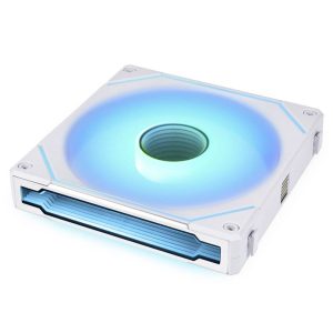 Lian Li UNI FAN SL-INF 140 ARGB PWM PC-ventilator Wit (b x h x d) 140 x 142 x 25 mm Lian Li UNI FAN SL-INF 140 ARGB PWM PC-ventilator Wit (b x h x d) 140 x 142 x 25 mm
