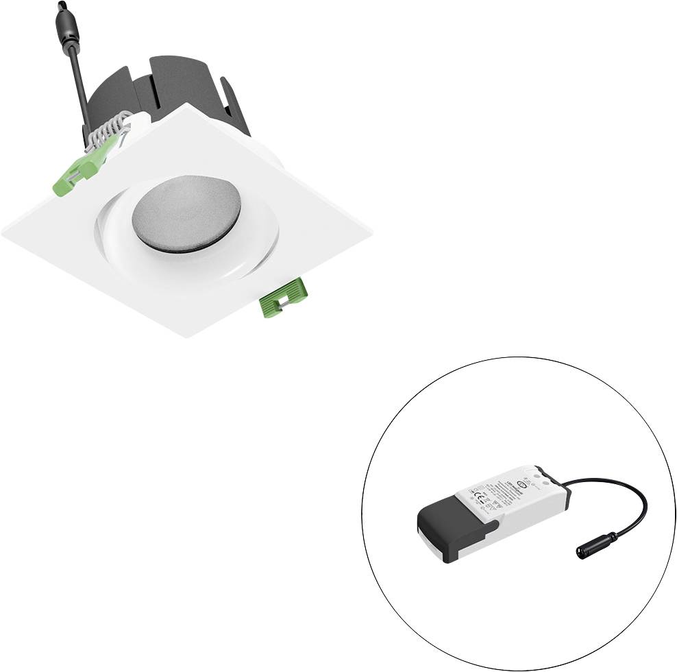 EVN F11RXXXM0630L55P F11RXXXM0630L55P LED-plafondspot