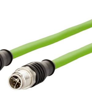 Metz Connect 142M2X11050 M12 Netwerkkabel, patchkabel CAT 6A S/FTP 5.00 m Groen PUR-mantel, Zuurbestendig, Ozonbestendig Metz Connect 142M2X11050 M12 Netwerkkabel, patchkabel CAT 6A S/FTP 5.00 m Groen PUR-mantel, Zuurbestendig, Ozonbestendig