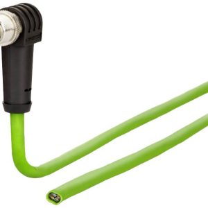 Metz Connect 142M2X90100 M12 Netwerkkabel, patchkabel CAT 6A S/FTP 10.00 m Groen PUR-mantel, Zuurbestendig, Ozonbestendi Metz Connect 142M2X90100 M12 Netwerkkabel, patchkabel CAT 6A S/FTP 10.00 m Groen PUR-mantel, Zuurbestendig, Ozonbestendi