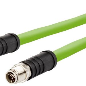 Metz Connect 142M6X11020 M12 Netwerkkabel, patchkabel CAT 6A SF/UTP 2.00 m Groen PUR-mantel, Zuurbestendig, Ozonbestendi Metz Connect 142M6X11020 M12 Netwerkkabel, patchkabel CAT 6A SF/UTP 2.00 m Groen PUR-mantel, Zuurbestendig, Ozonbestendi