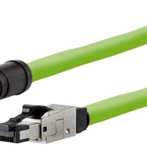 Metz Connect 142M6X18100 M12 Netwerkkabel, patchkabel CAT 6A SF/UTP 10.00 m Groen PUR-mantel, Zuurbestendig, Ozonbestend Metz Connect 142M6X18100 M12 Netwerkkabel, patchkabel CAT 6A SF/UTP 10.00 m Groen PUR-mantel, Zuurbestendig, Ozonbestend